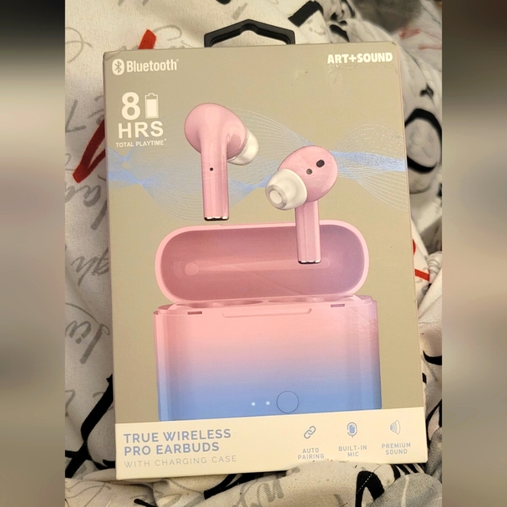 Art +Sound Bluetooth True Wireless Pro Earbuds